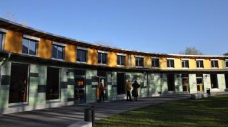 Abbildung eines Schulgebäudes - Rundbau
