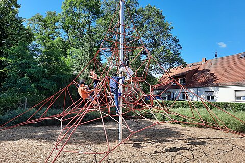 Schulzentrum Neutrebbin Pause im Grundschulteil II
