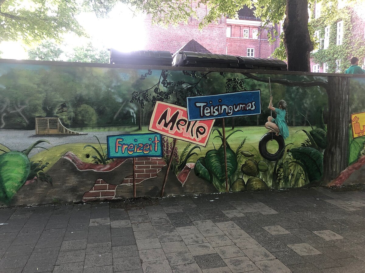 Mauer Klaus-Groth-Gemeinschaftsschule Kiel